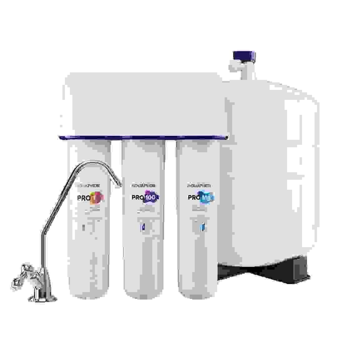 Aquaphor Osmo Water Filter, Pro100 W/Storage Tank (10 L)