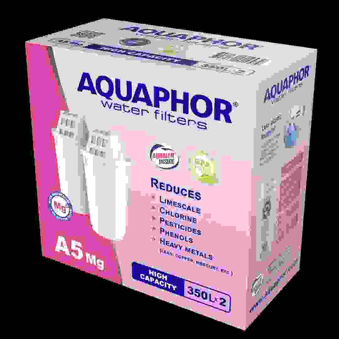 Aquaphor Replacement Water Filter Economy Cartridge A5 Mg (2 Pcs.)