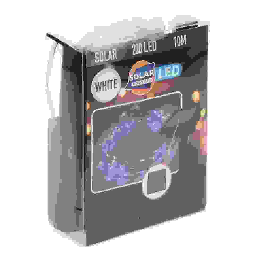 Wire Lights 200 LED Solar (Cool White)