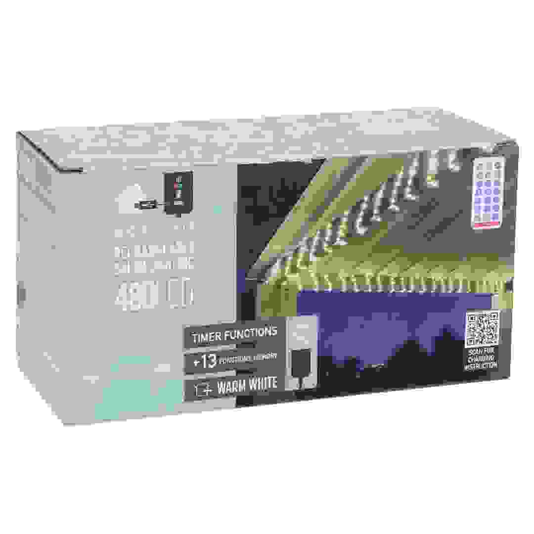 LED 480 Solar Light Rechargeable (White)