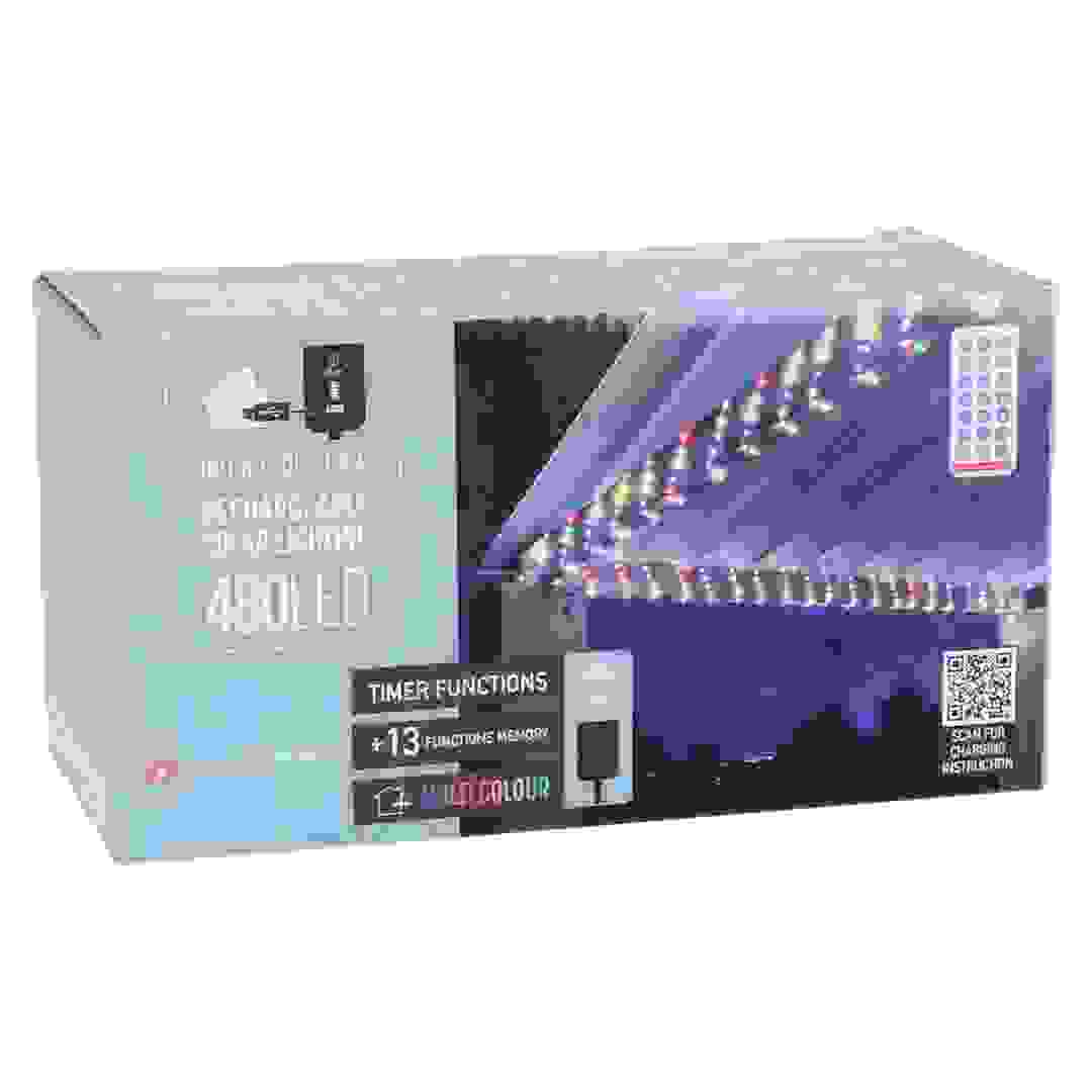 LED 480 Solar Light Rechargeable (Multicolor)