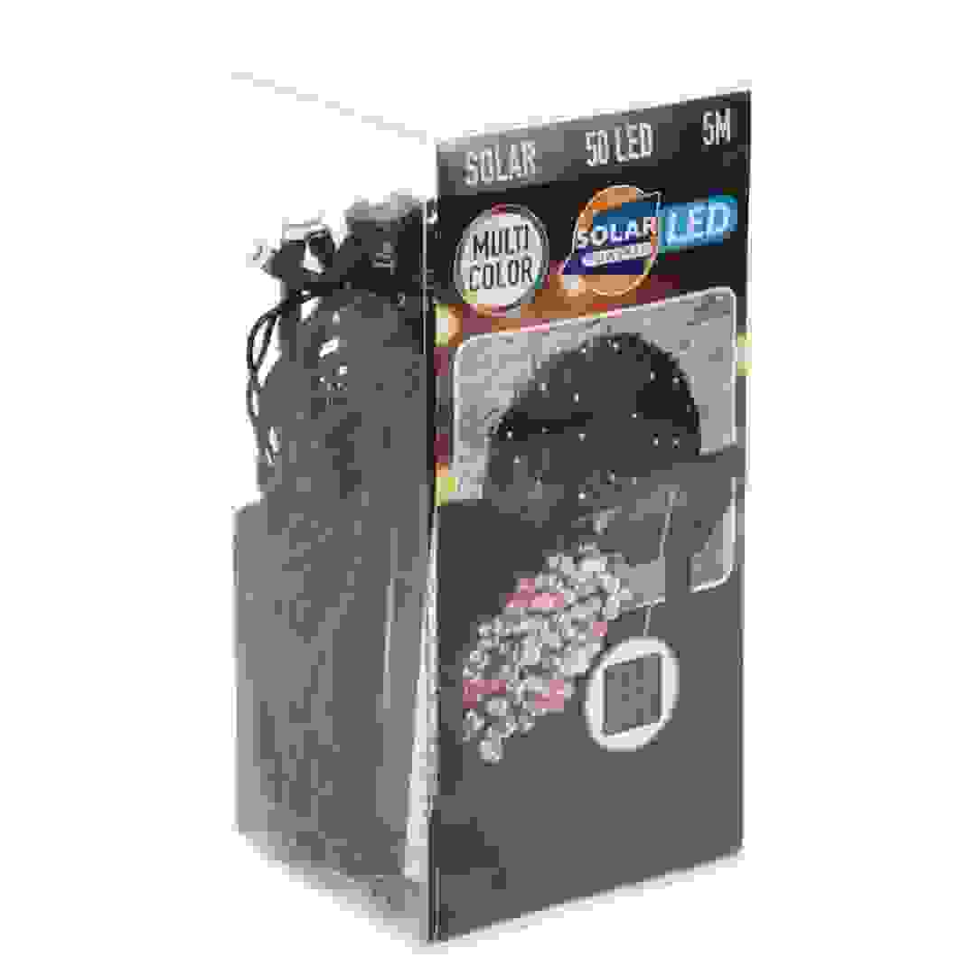 LED Solar Light Chain Solar (Multicolor, 50 Pc.)