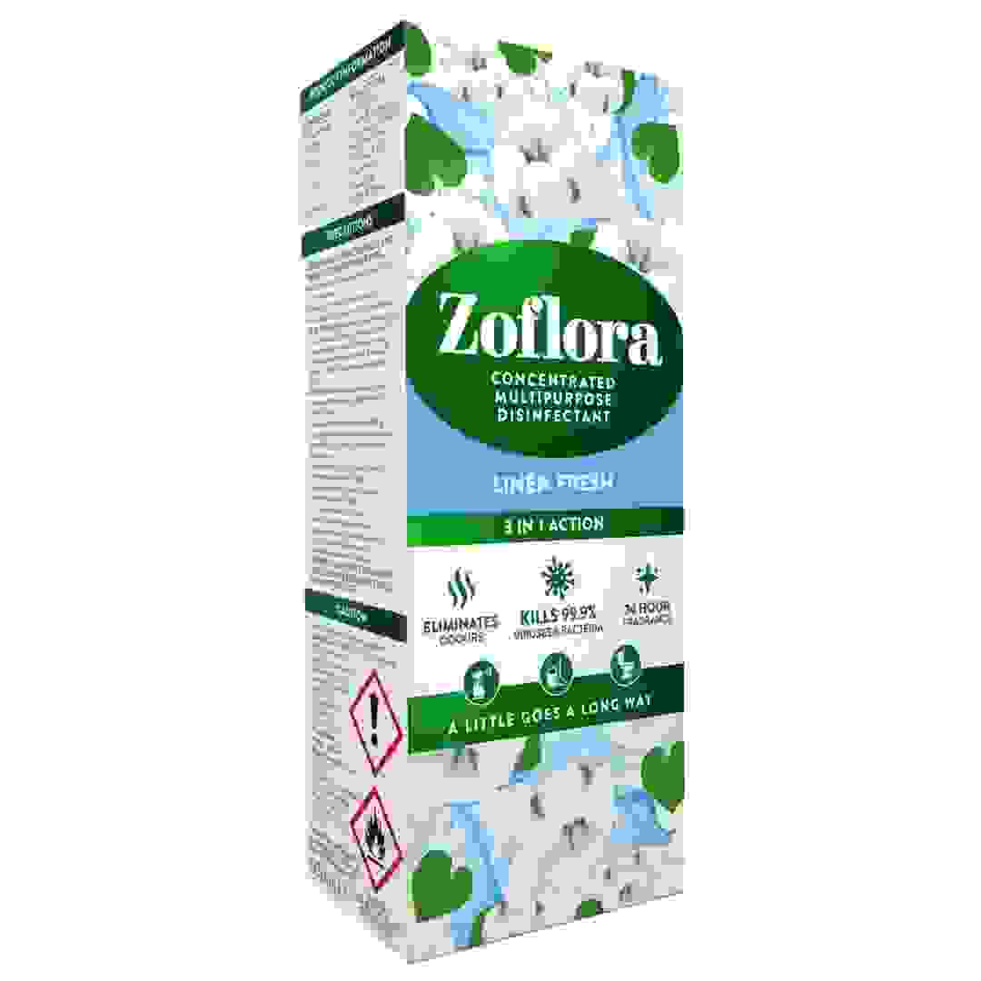 Zoflora Concentrated Multi-Purpose Disinfectant (Linen Fresh, 500 ml)