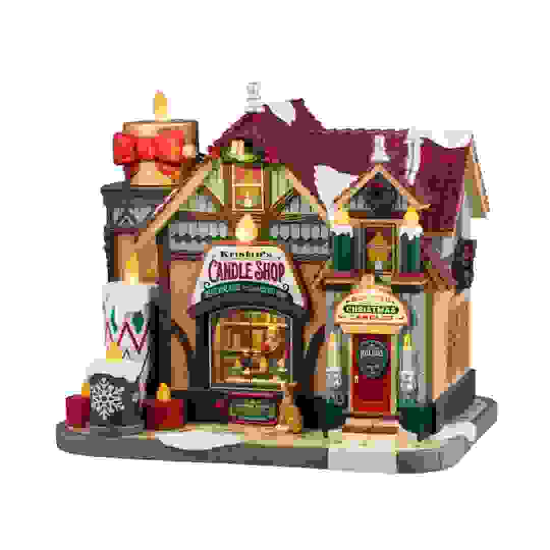 Lemax Kristin's Candle Shop Battery-Operated Festive Decor (Multicolor, 4.5 V)