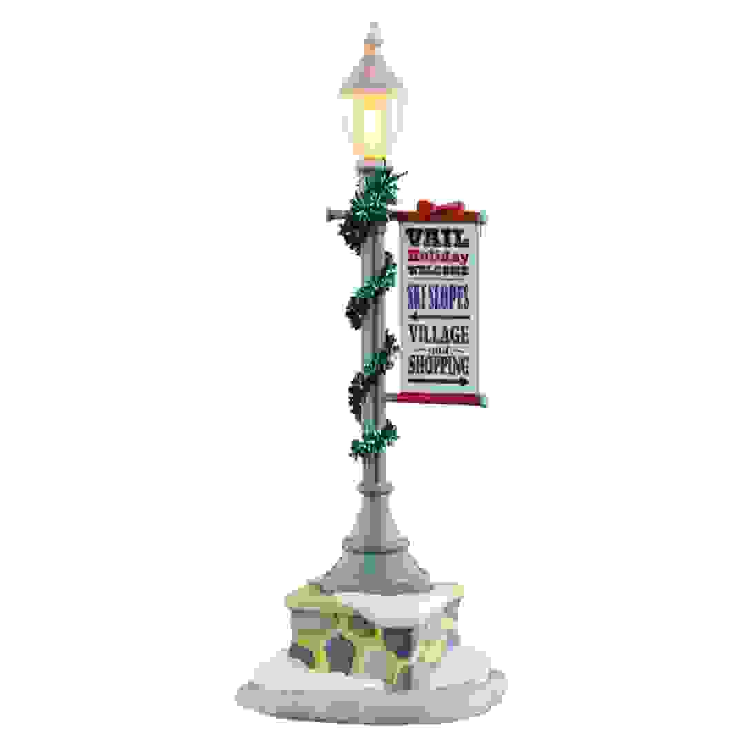 Lemax Vail Lamp Post Battery-Operated Festive Decor (Multicolor, 4.5 V)