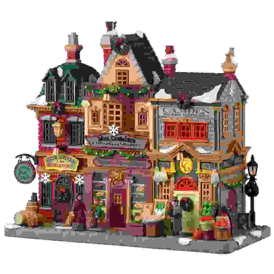Lemax Mrs. Cratchit's Christmas Shoppes W/Adaptor (Multicolor, 4.5 V)