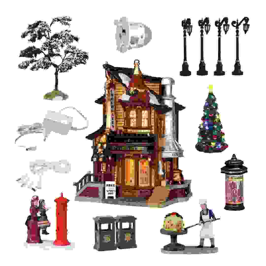 Lemax Lucy's Chocolate Shop Set Festive Decor W/Adaptor (Multicolor, 550 mAh)