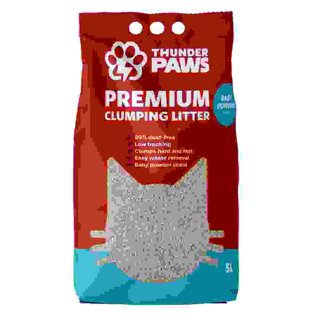 Thunder Paws Baby Powder Scent Cat Litter (5 L)