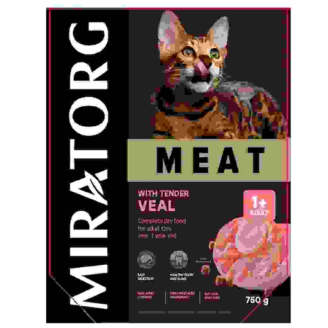 Miratorg Meat All Breed Cat Dry Food W/Tender Veal (300 g)