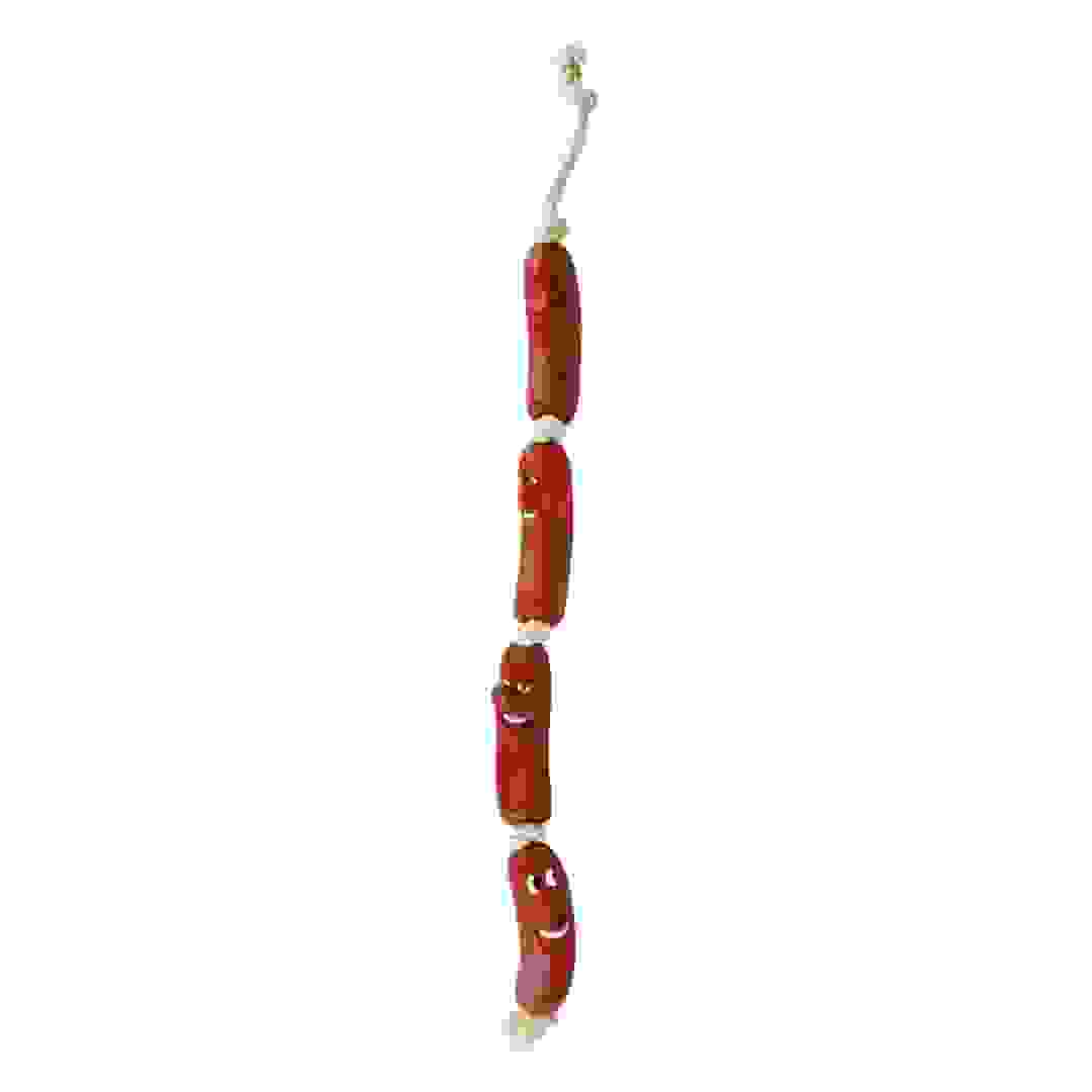 Trixie Vinyl Sausage on a Rope Dog Toy (75x4x3 cm, Red)