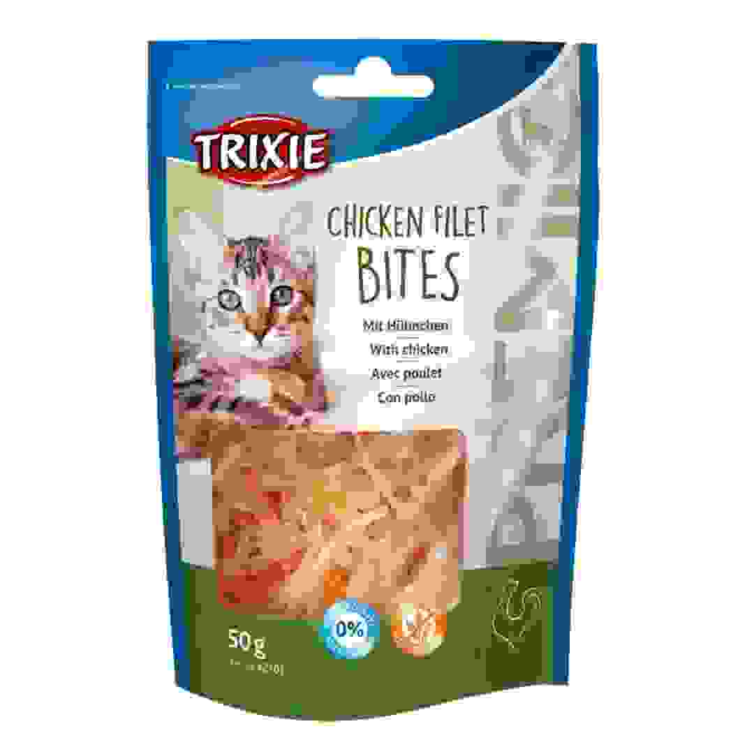 قطع فيليه دجاج تريكسي بريميو للقطط (50 جرام)