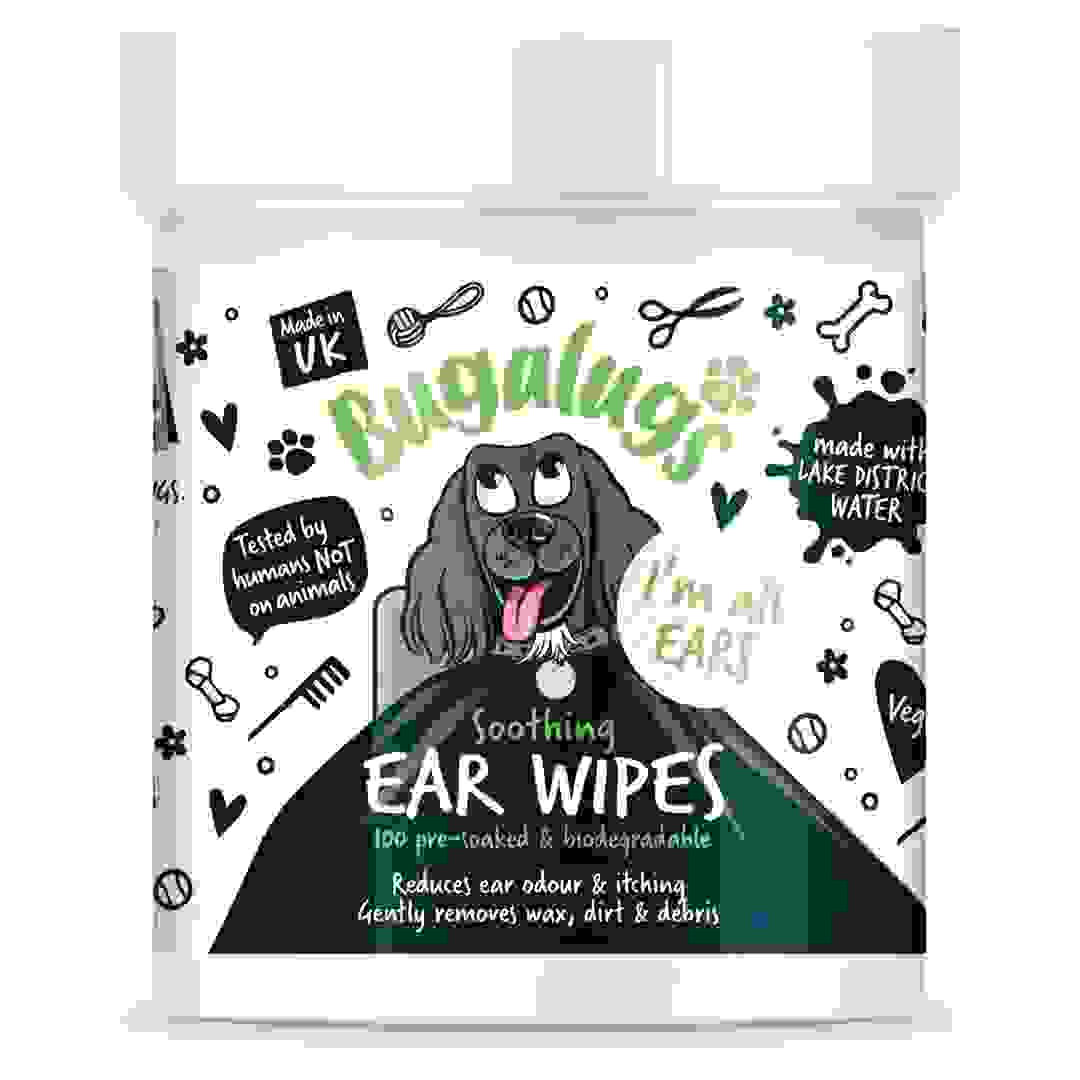 Bugalugs Ear Wipes for Dogs & Cats Pack (100 Pc.)