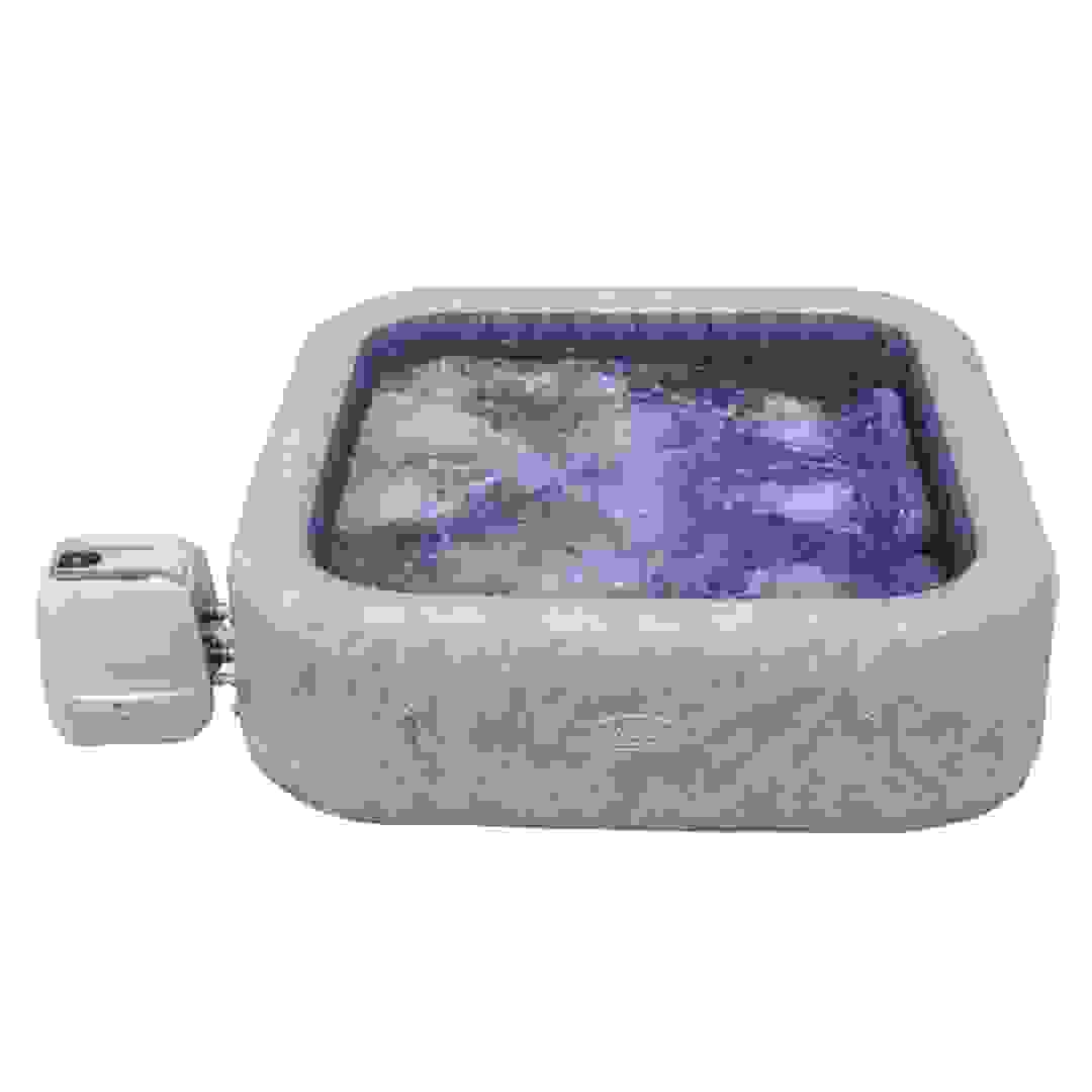 حوض سبا بست واي لاي-زي سبا فرانسيسكو إير جت (رمادي، 230 × 71 سم)