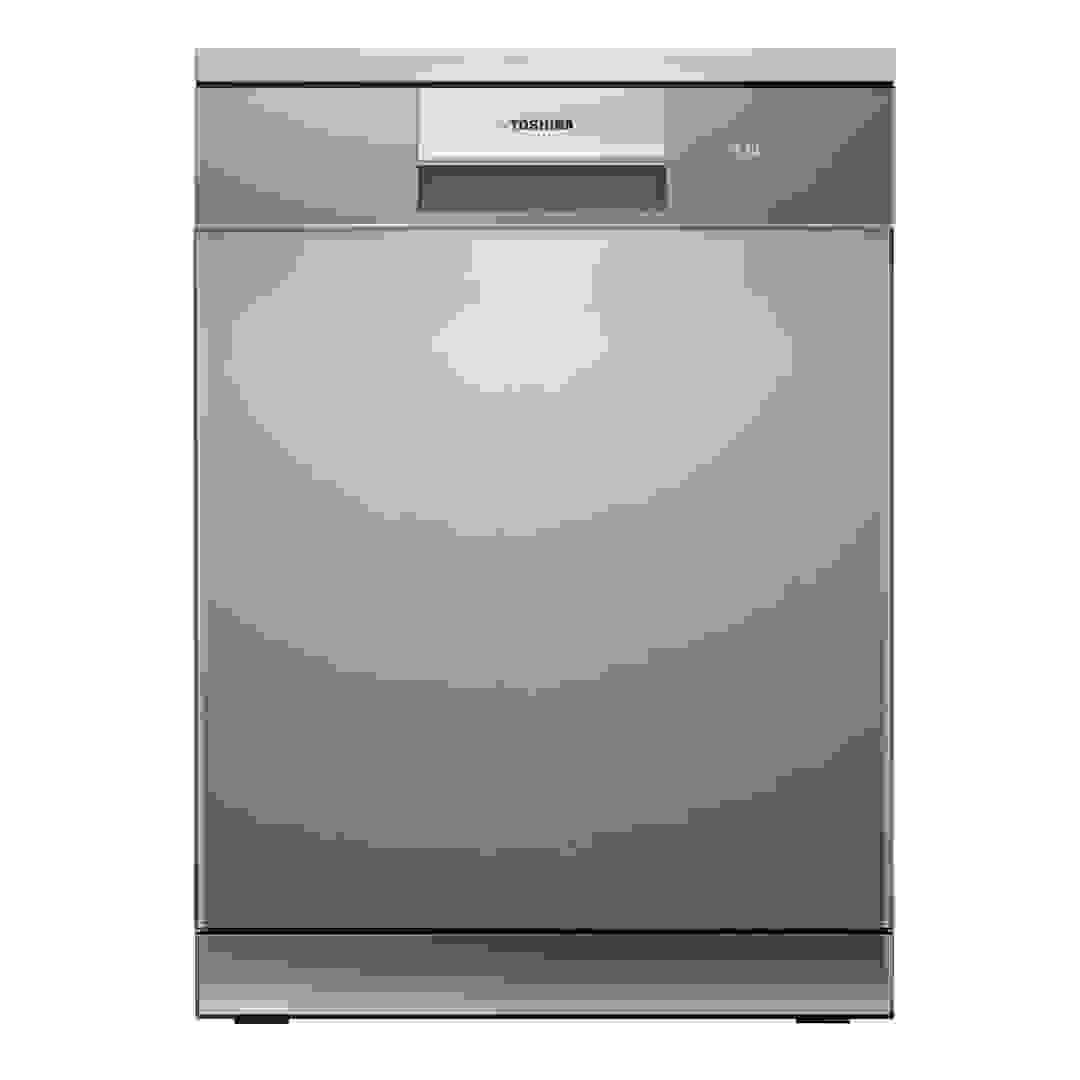 Toshiba Freestanding Dishwasher, DW-14F6ME(SS)-G (14 Place Settings)