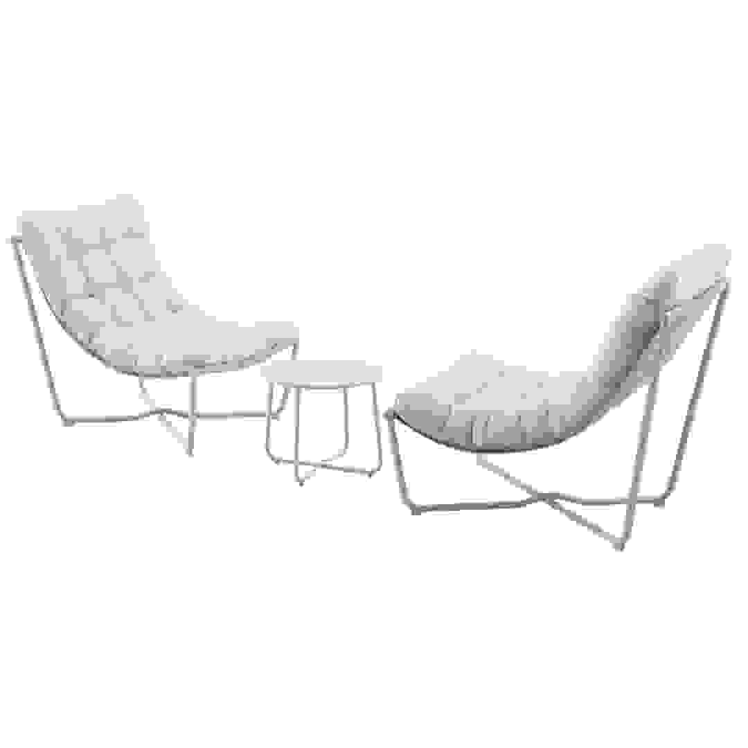 Eliot Steel Bistro Set (Beige, 3 Pc.)