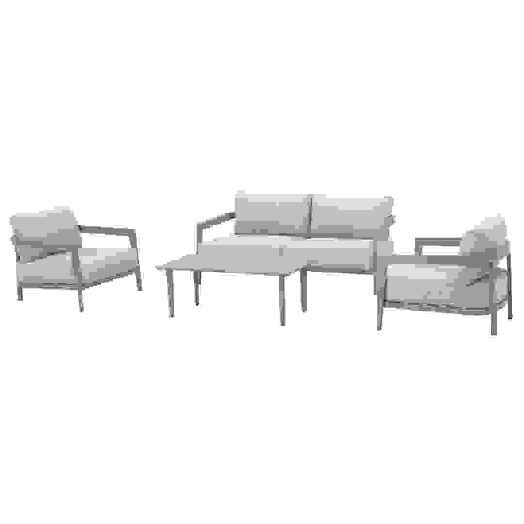Goreme 4-Seater Aluminum Outdoor Sofa Set (167.5 x 82.5 x 57.5 cm)