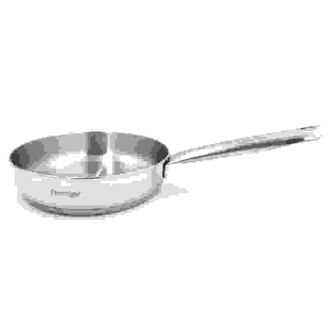 مقلاة ستانلس متوافقة مع الطهي بالحث الحراري برستيج إنفينيتي (فضي، 28 سم)