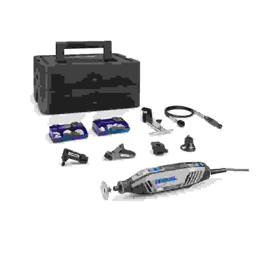 Dremel Corded Rotary Multi-Tool Kit 4250 (6 Adaptor, 128 Pc.)