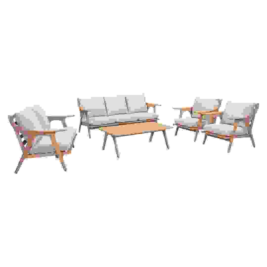 Lagos 7-Seater Acacia Wood Sofa Set