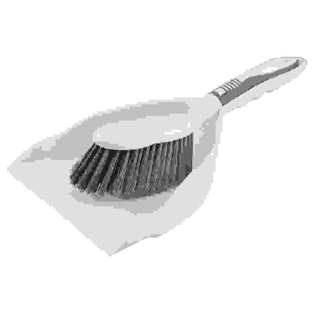 Ace Plastic Dustpan W/Brush
