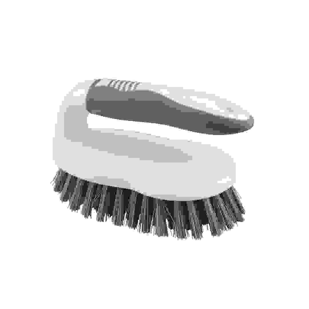 Ace Plastic Scrubbing Brush Iron Shape (15 cm)