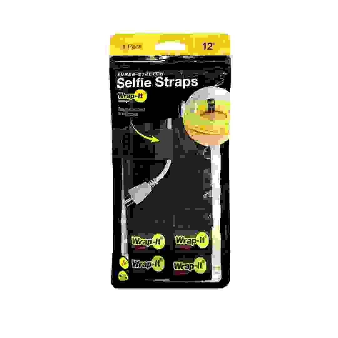 Wrap-It Selfie Strap Cable Wrap Pack (30.4 x 3.8 cm, 4 Pc.)
