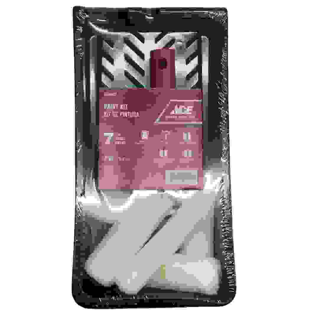 Ace Plastic Paint Tray Set (10 cm, 7 Pc.)