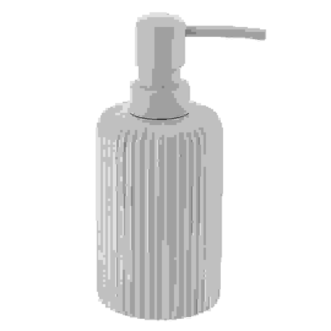 Tendance Polyresin Soap Dispenser W/Rounded Strips (Blue, 230 ml)