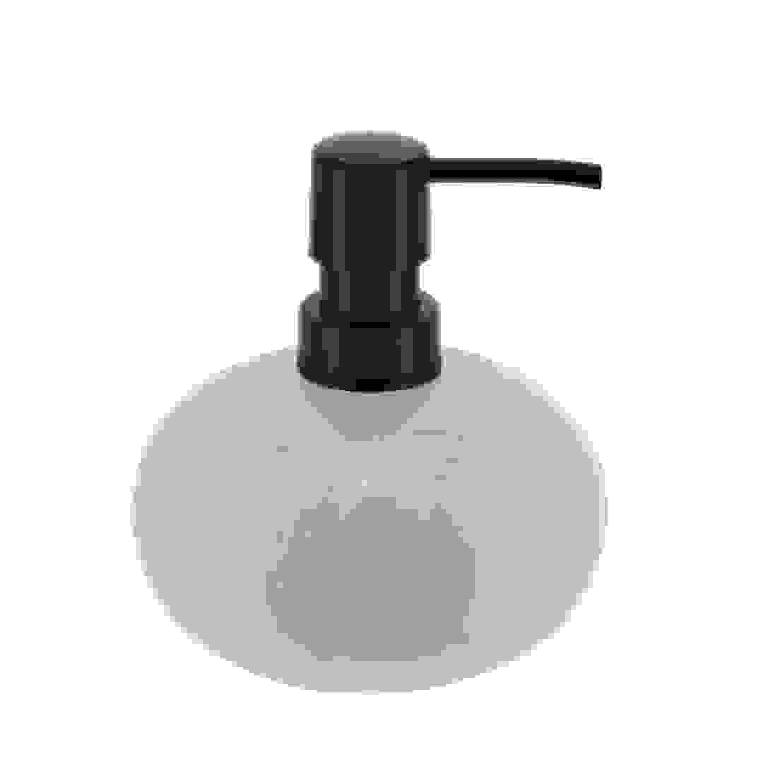 Tendance Lacquered Stoneware Soap Dispenser (Blue, 400 ml)