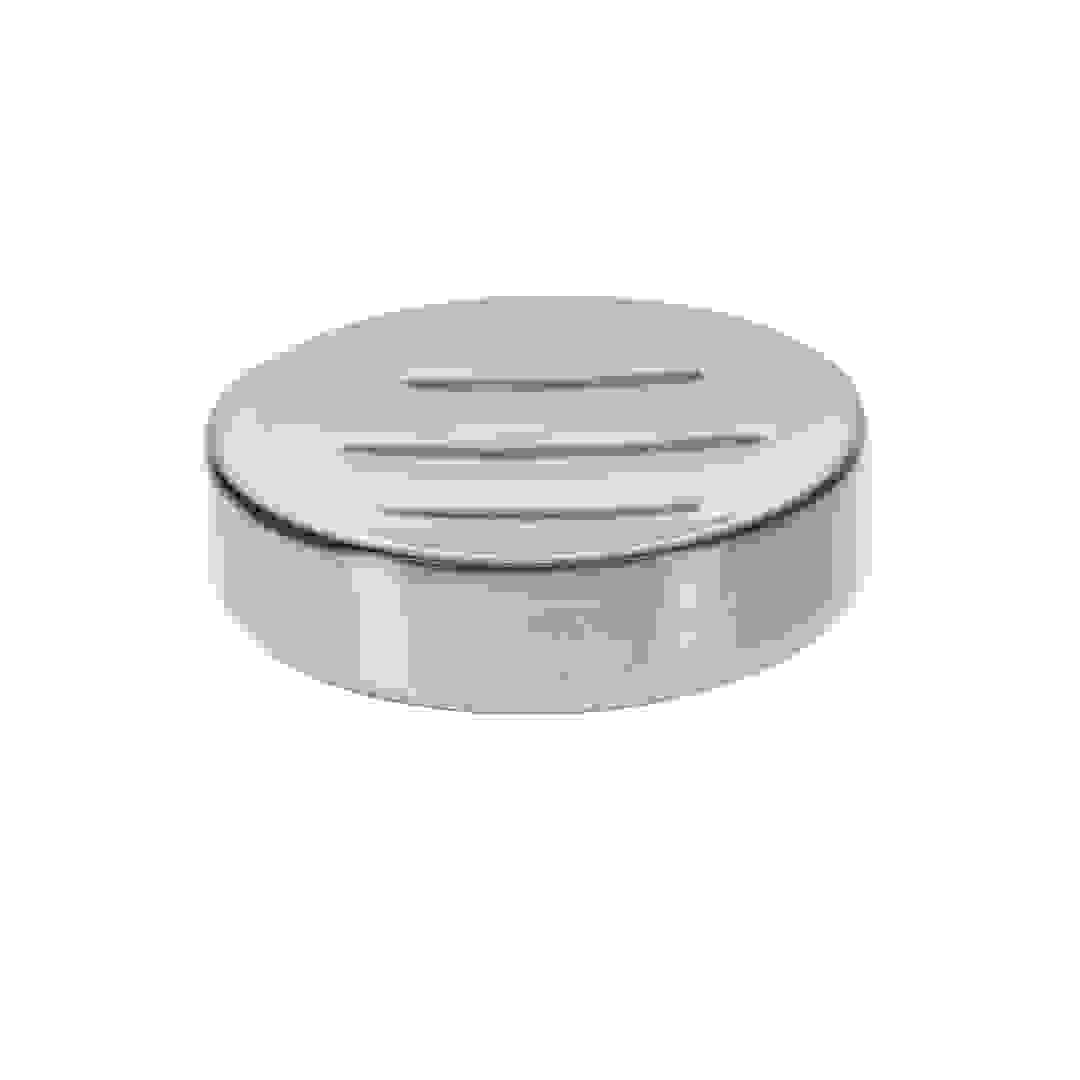 Tendance Lacquered Stoneware Soap Dish (Blue, 10 x 0 x 2.5 cm)