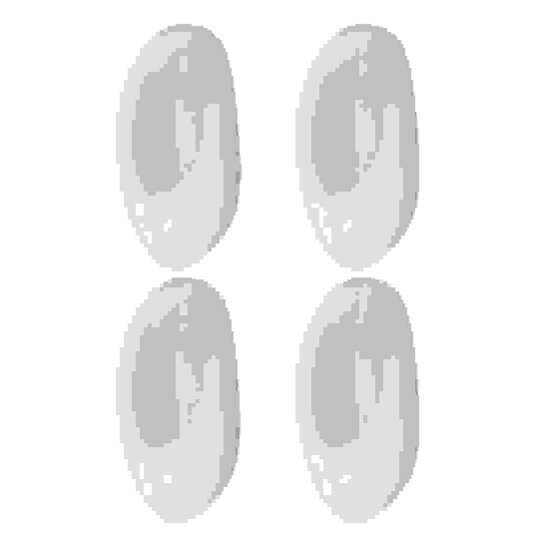 طقم خطافات ABS تندانس ثري إم (أبيض، 4 قطع)