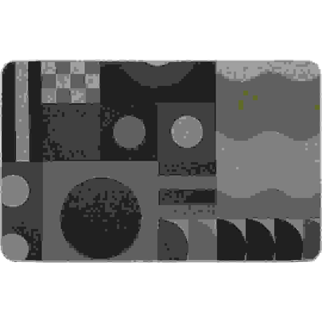 بساط مطبخ بتصميم طباعي بوليستر لوانس (بيج طبيعي، 50 × 80 سم)