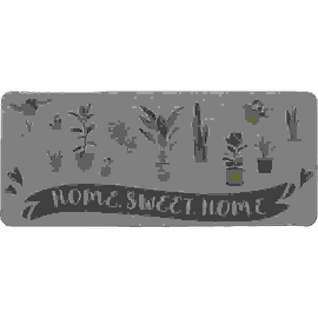 Luance Printed Kitchen Polyester Mat (Beige, 50 x 120 cm)