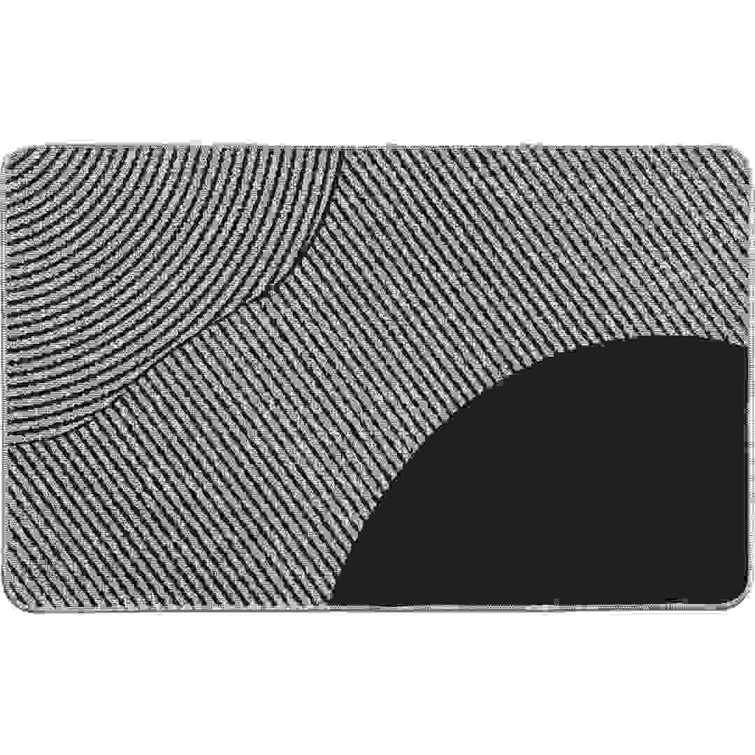 Luance Printed Kitchen Velvet Polyester Mat (Dune Beige, 50 x 80 cm)