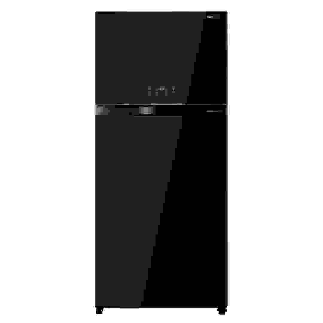 Toshiba Freestanding Top Mount Refrigerator, GR-RT835WE-(XK) (835 L, Glass Black)