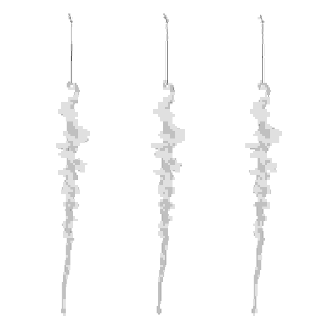 Atmosphera Icicle Tree Decor (25 cm, 3 Pc.)