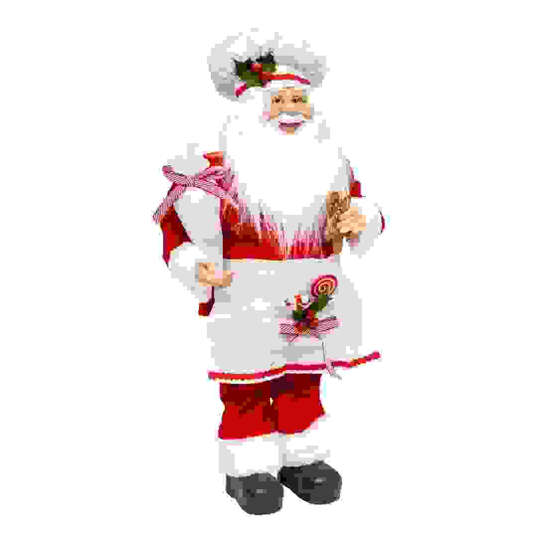 Atmosphera Baker Santa Claus Decorative Plush (30 x 10 x 60 cm, 1 Pc.)