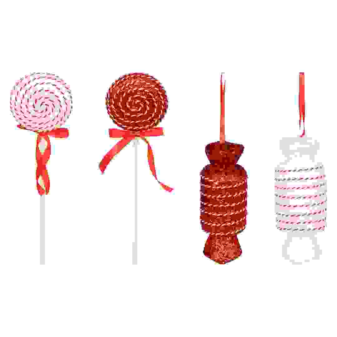 Atmosphera Polystyrene Candy Tree Decor Set (8 Pc, Up to 30 cm)