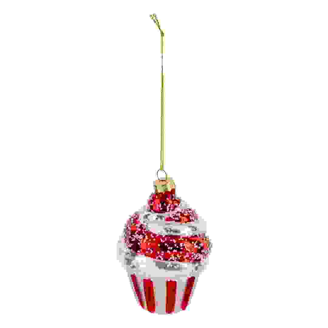 Atmosphera Cupcake Glass Tree Decor (1 Pc, 9.7 cm)