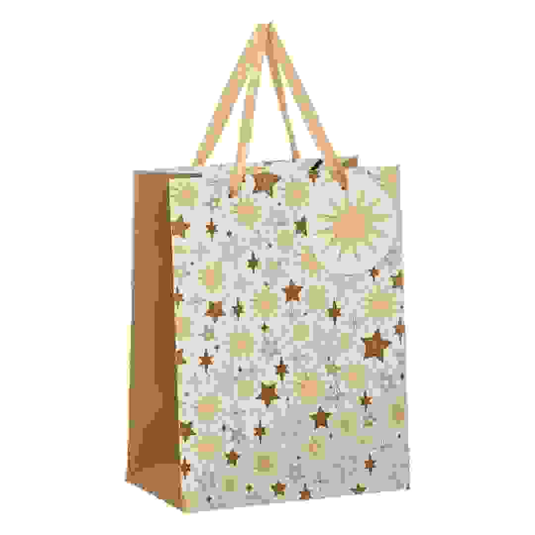 Atmosphera Christmas of the Wise Print Small Gift Bag (1 Pc, 17.8 x 22.9 cm)