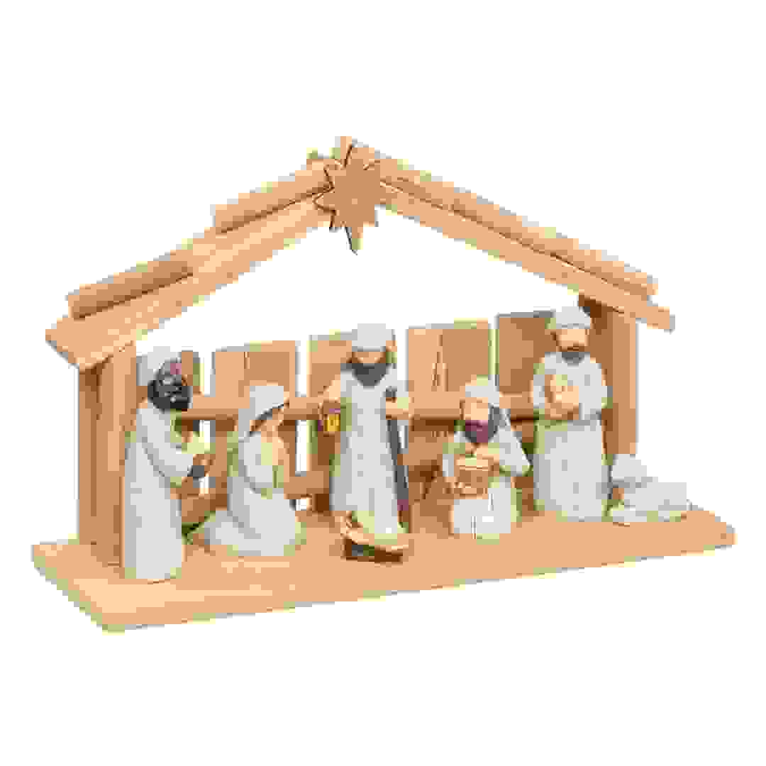 Atmosphera Nativity Scene Set (7 Pc, 30 x 18 cm)