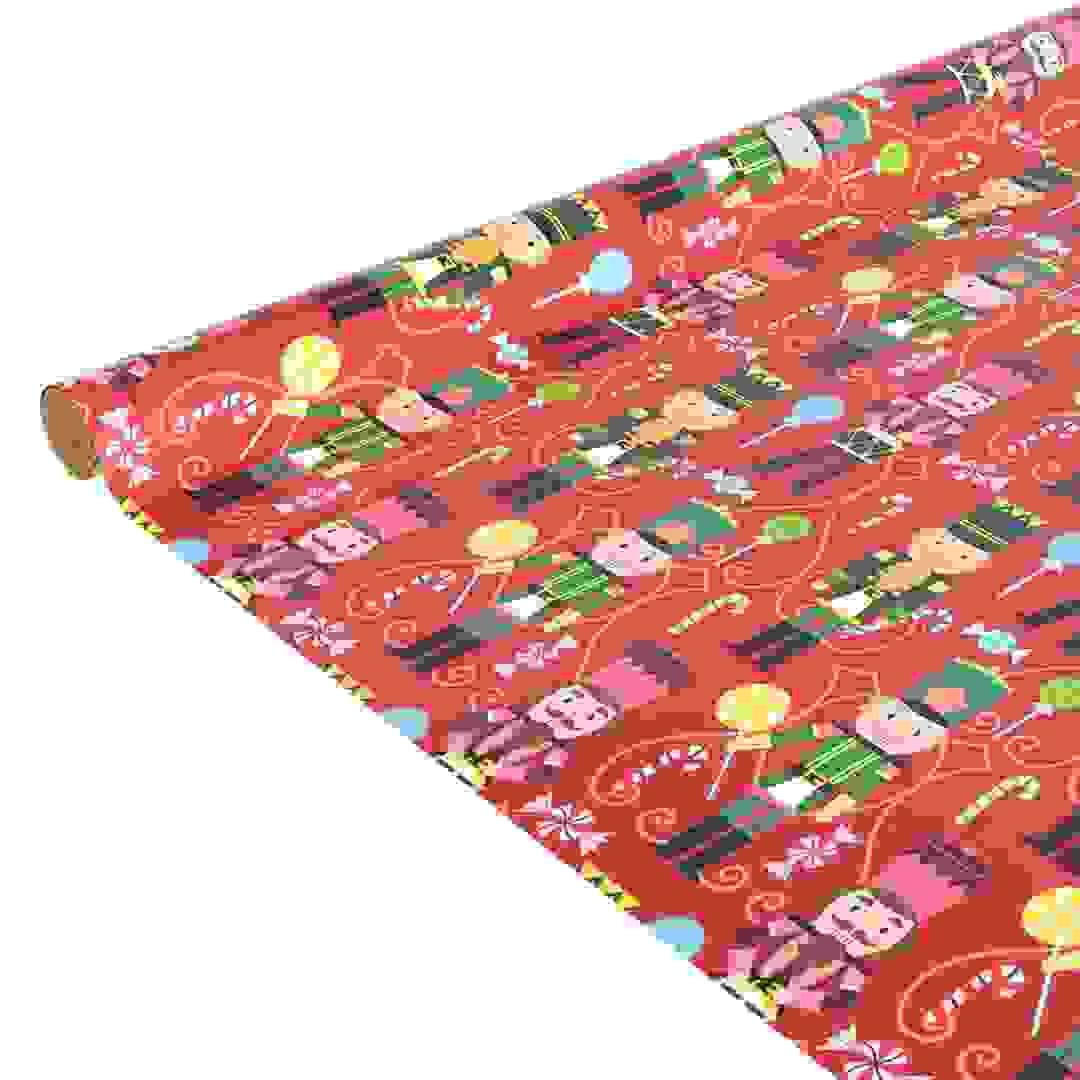 Atmosphera Traditional Wrapping Paper (500 x 70 cm, Assorted Designs)