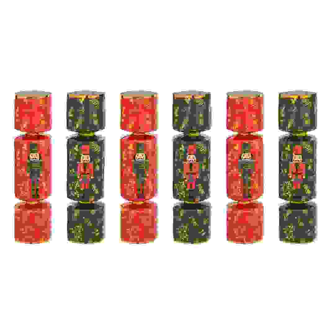 Atmosphera Nutcracker Christmas Crackers Set (6 Pc, 20 cm)
