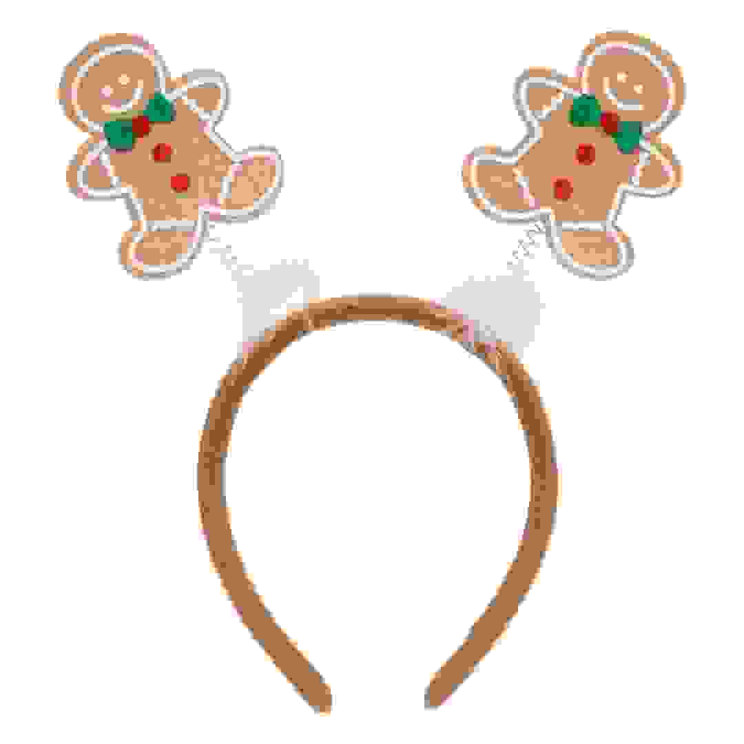 Atmosphera Gingerbread Man Headband (1 Pc, 20.5 x 24.5 cm)