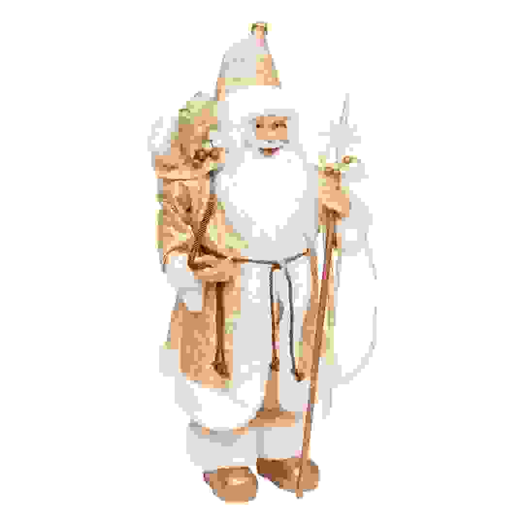 Atmosphera Gold Santa Claus Figure Decor (1 Pc, 60 cm)