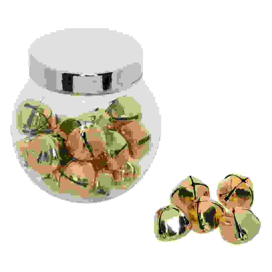 Atmosphera 24 Gold Bells in Jar (1 Pc)