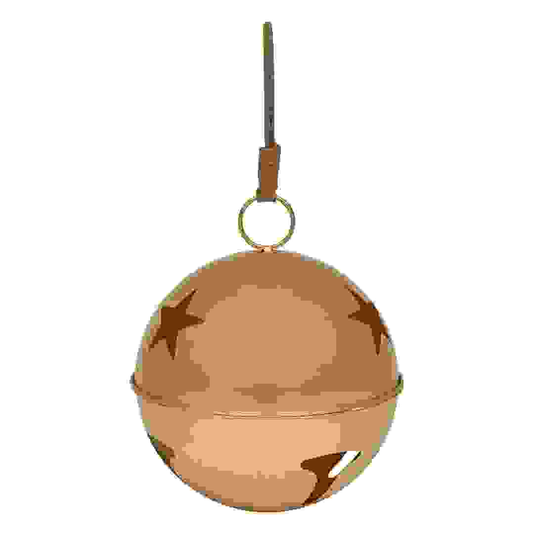 Feeric Gold Metal Bell Outdoor Decor (1 Pc, 40 cm)