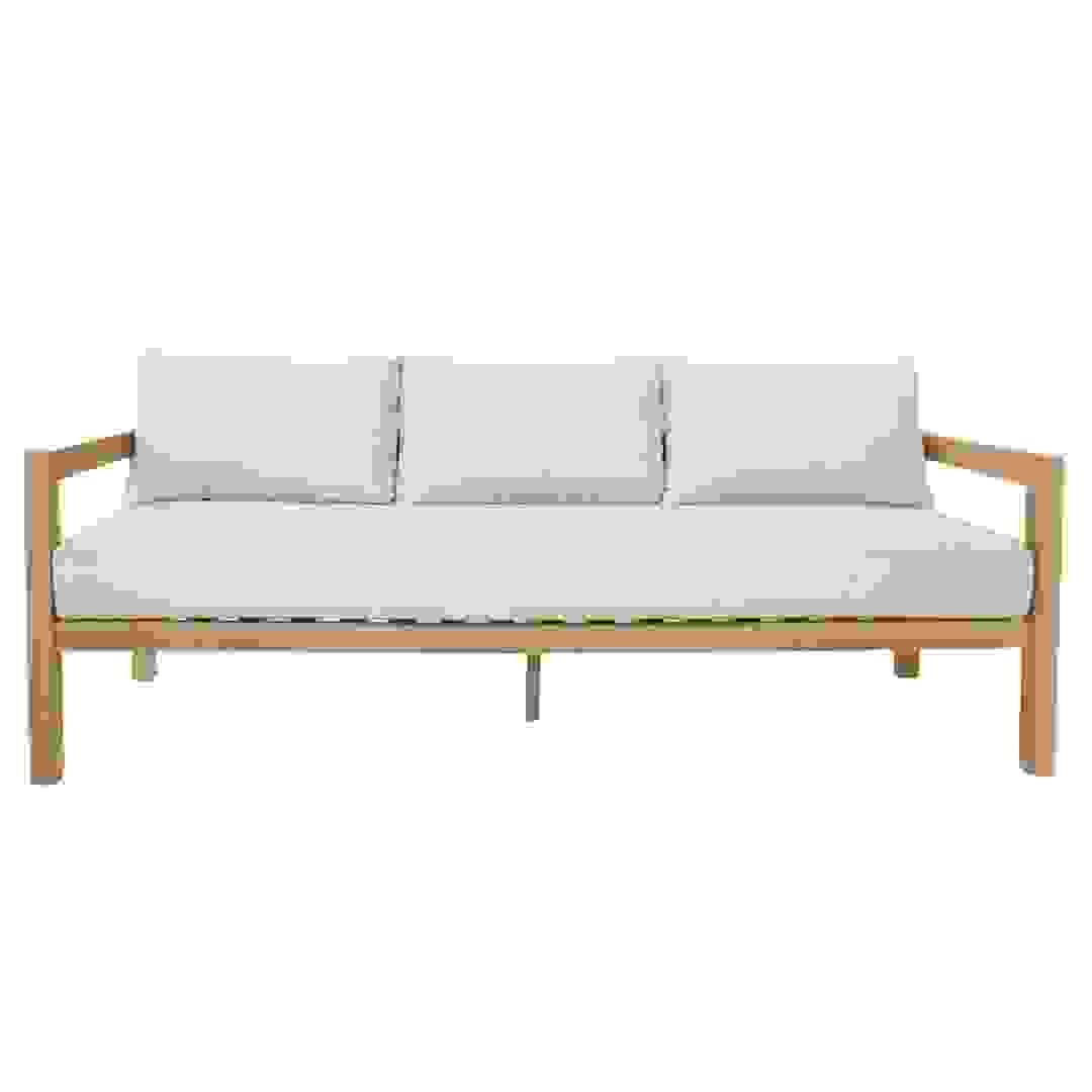 Dolce Acacia Wood 3-Seater Outdoor Sofa (63 x 73 x 194 cm)