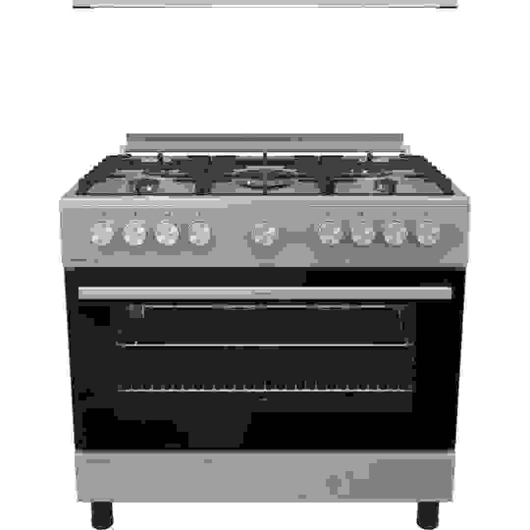 Gorenje Freestanding 5-Burner Full Gas Cooker W/Oven, GGI9B20S (90 x 60 cm)