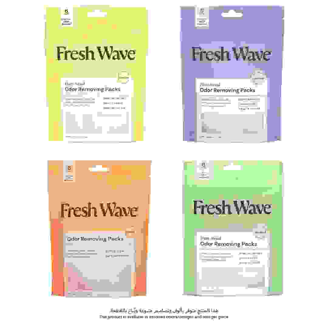 Fresh Wave Plant-Based Odor Removing Pack, 55 (Assorted colors/scents, 102 g, 6 Pc.)
